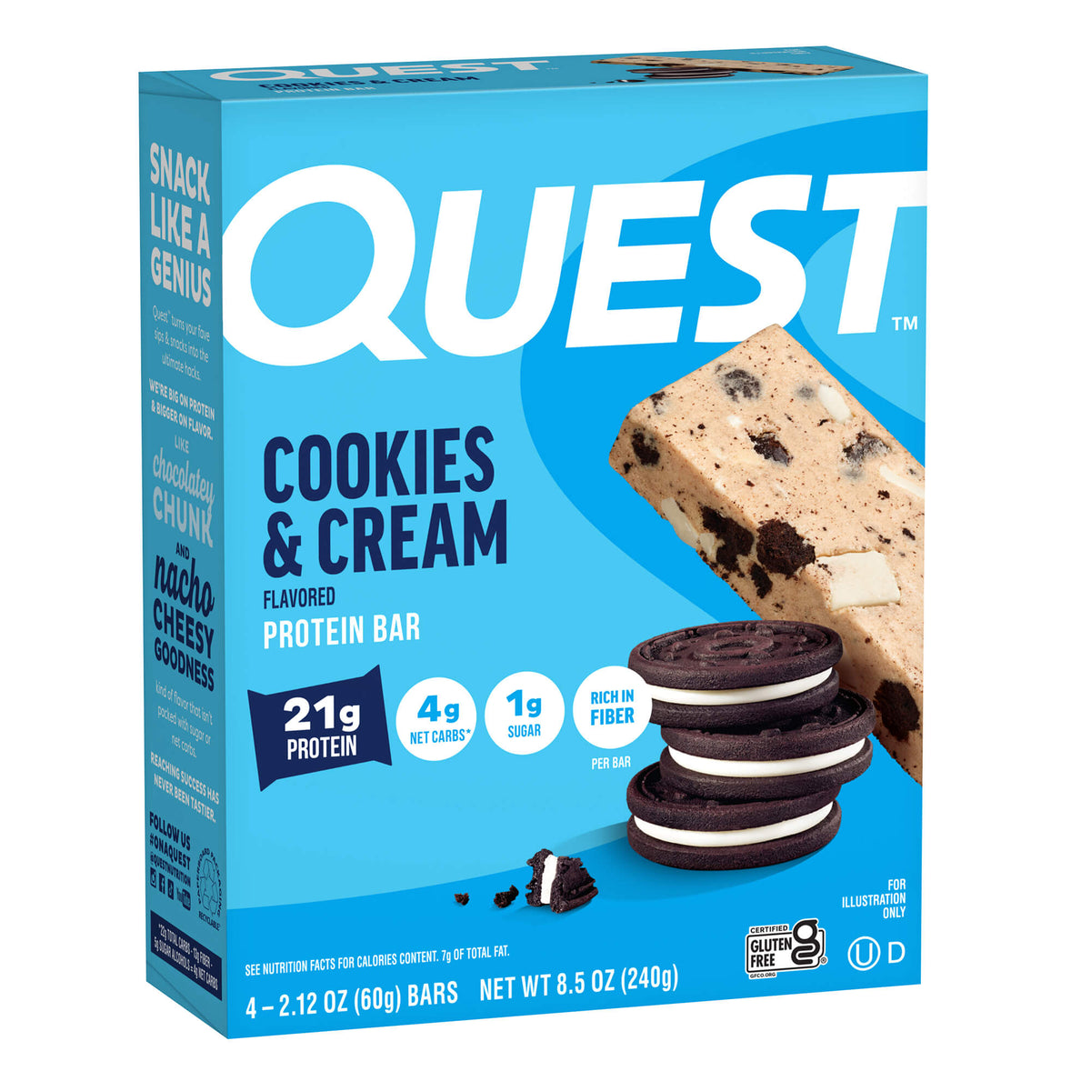 Small Protein Bar Bundle; 5 x 4ct. boxes - Save 5%