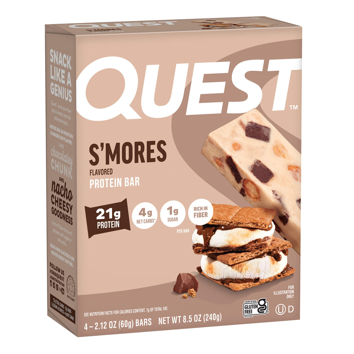 Small Protein Bar Bundle; 5 x 4ct. boxes - Save 5%