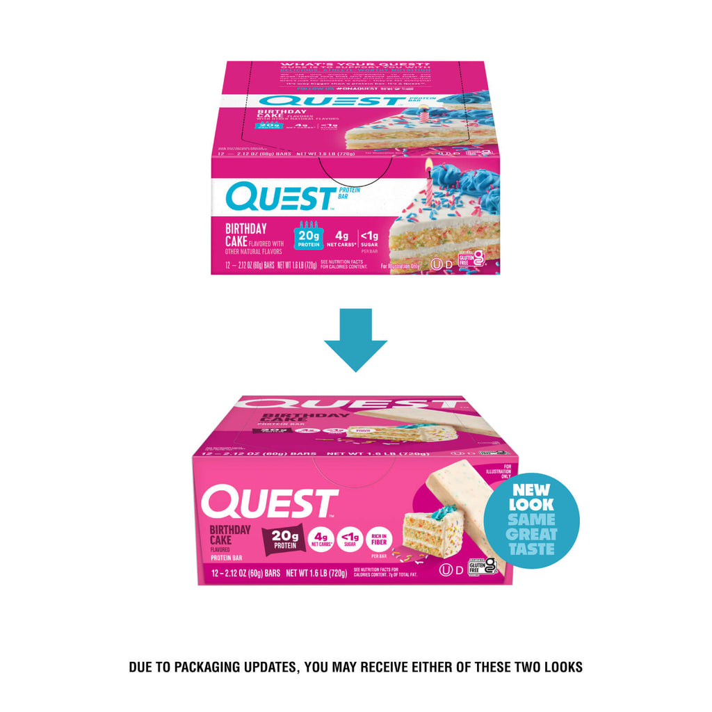 Birthday Cake Protein Bars