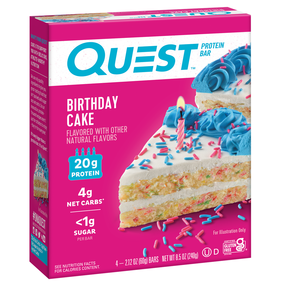 Small Protein Bar Bundle; 5 x 4ct. boxes - Save 5%