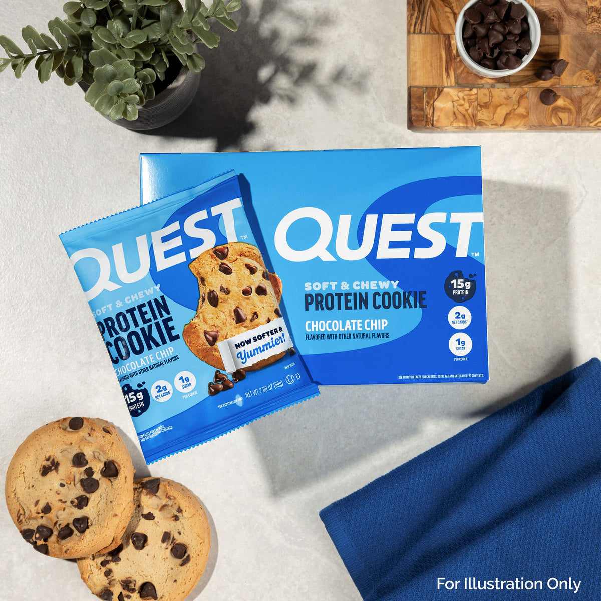 Chocolate Chip Protein Cookies