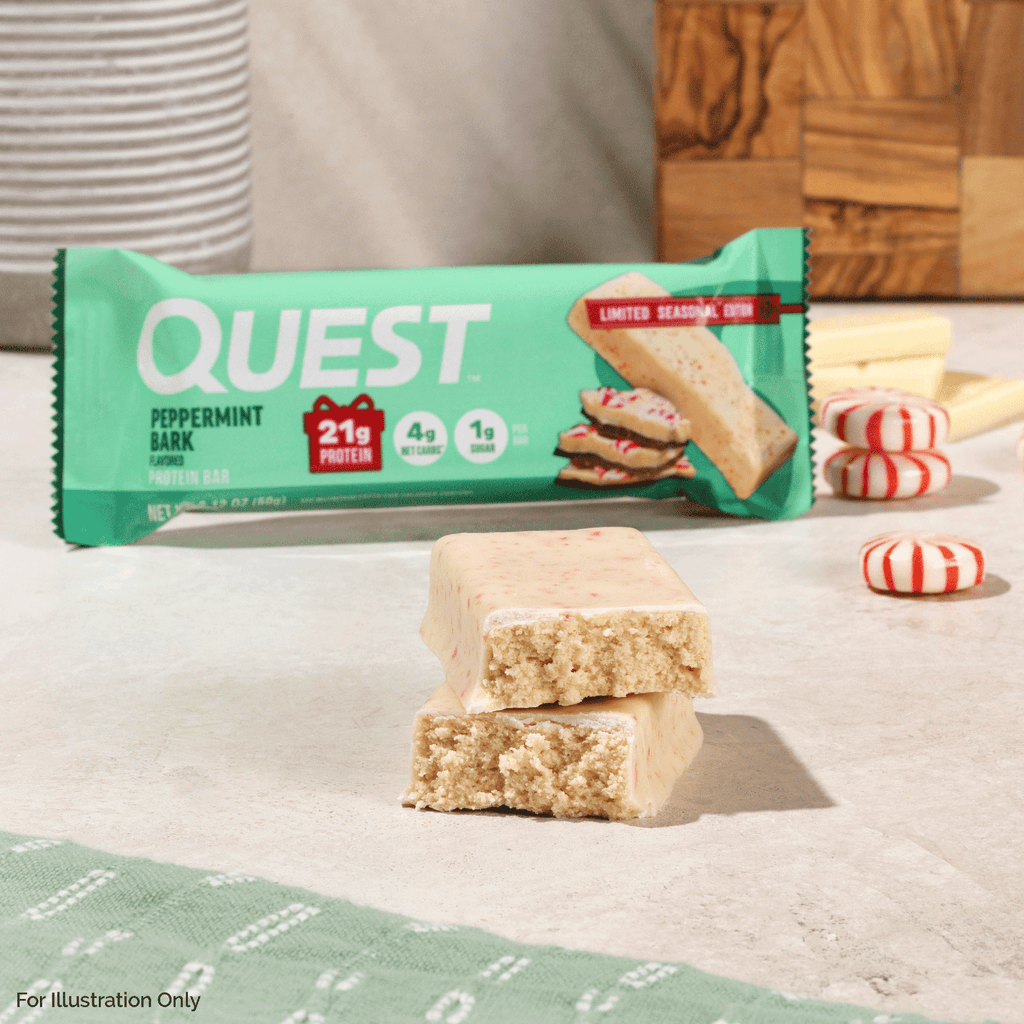 Quest Nutrition Peppermint Bark Protein Bar