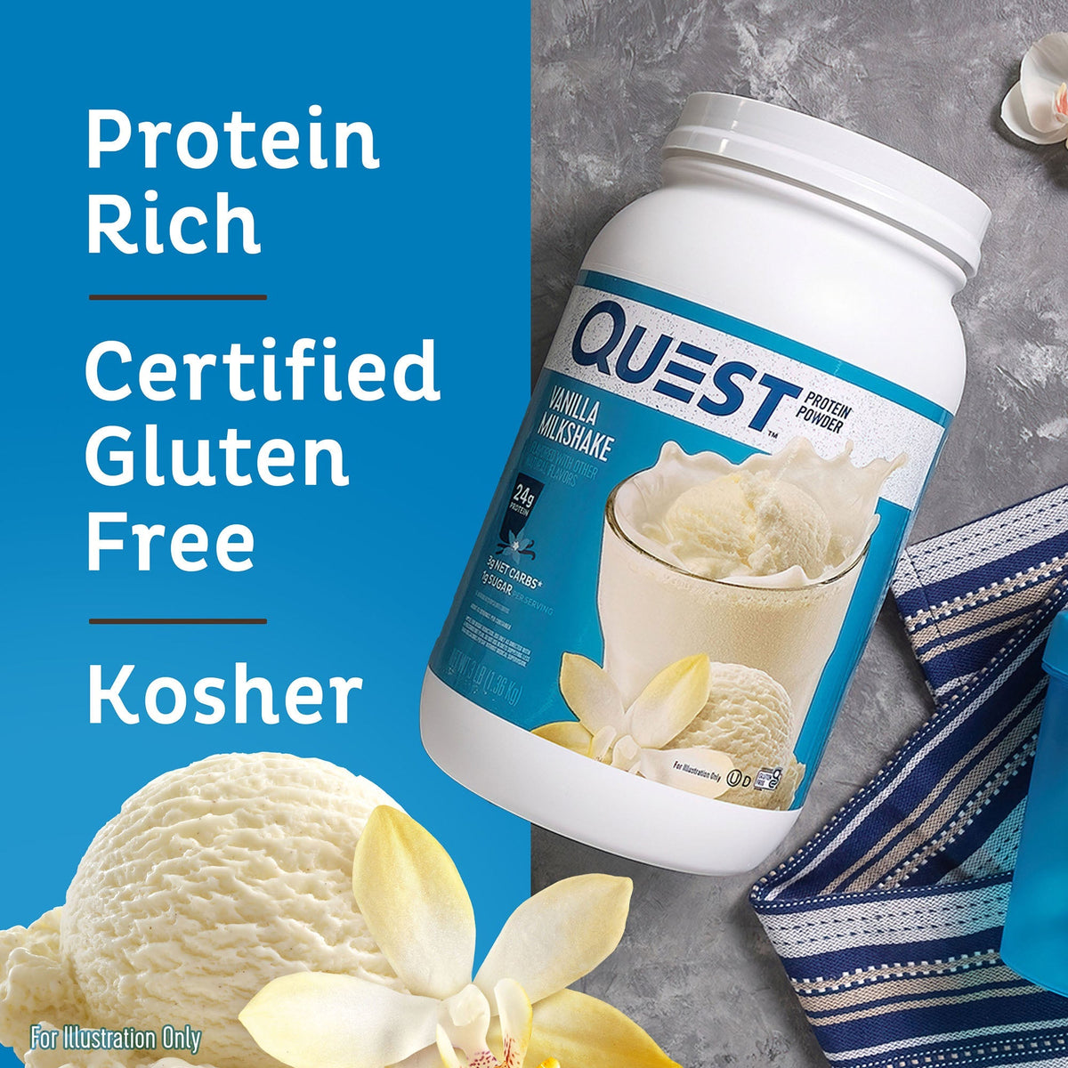 Vanilla Milkshake Protein Powder
