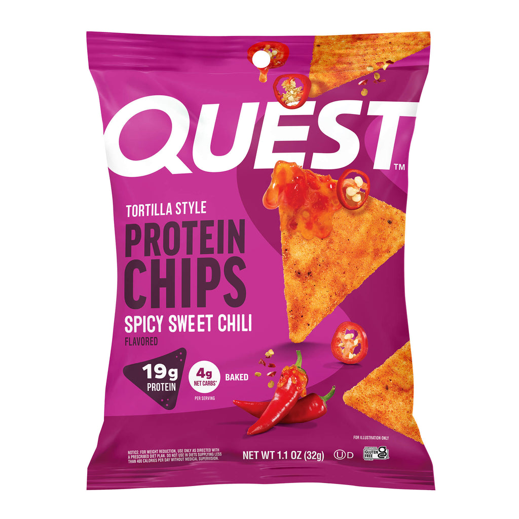 Spicy Sweet Chili Tortilla Style Protein Chips