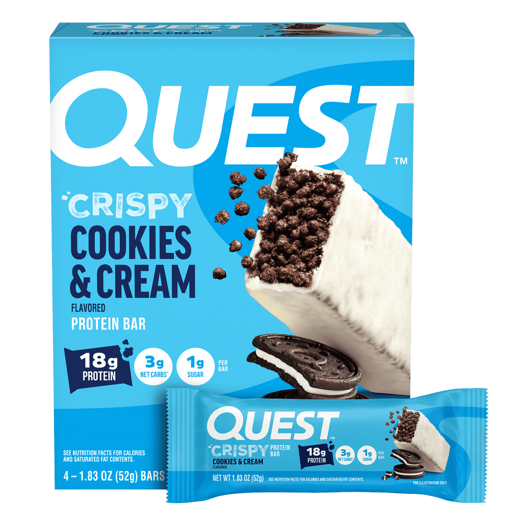 Cookies & Cream Crispy Hero Protein Bars