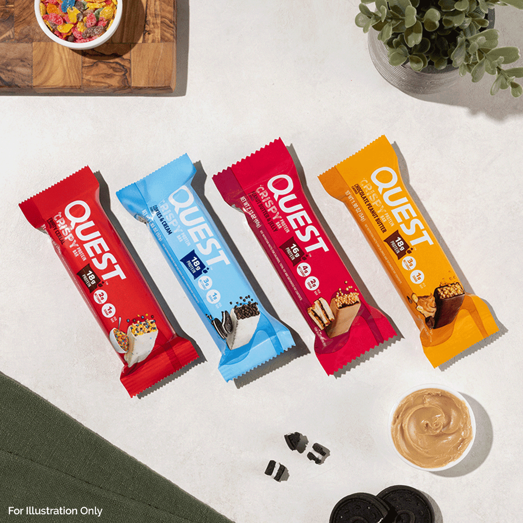 Cookies & Cream Crispy Hero Protein Bars
