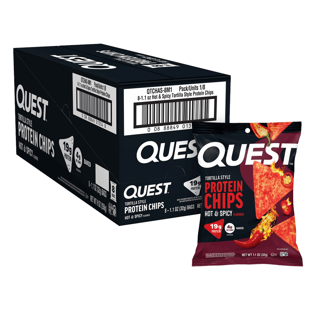 Hot & Spicy Tortilla Style Protein Chips