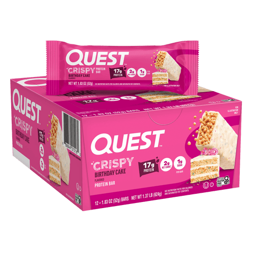Birthday Cake Crispy Hero Bars