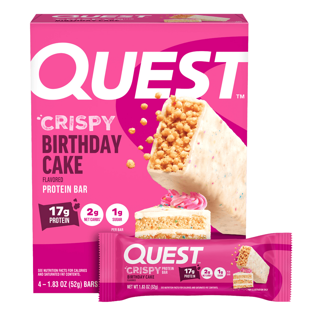 Birthday Cake Crispy Hero Bars