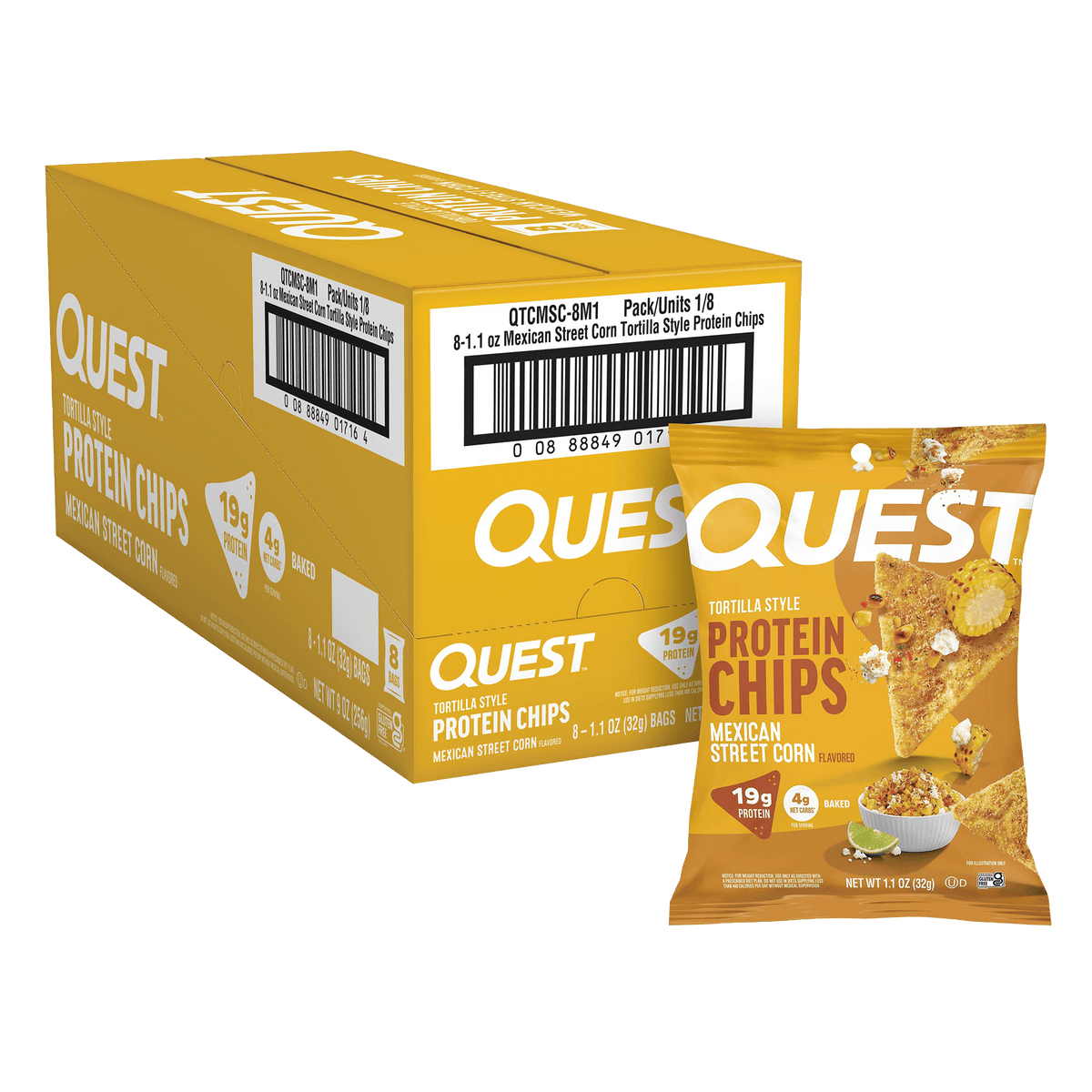 Mexican Street Corn Tortilla Style Protein Chips