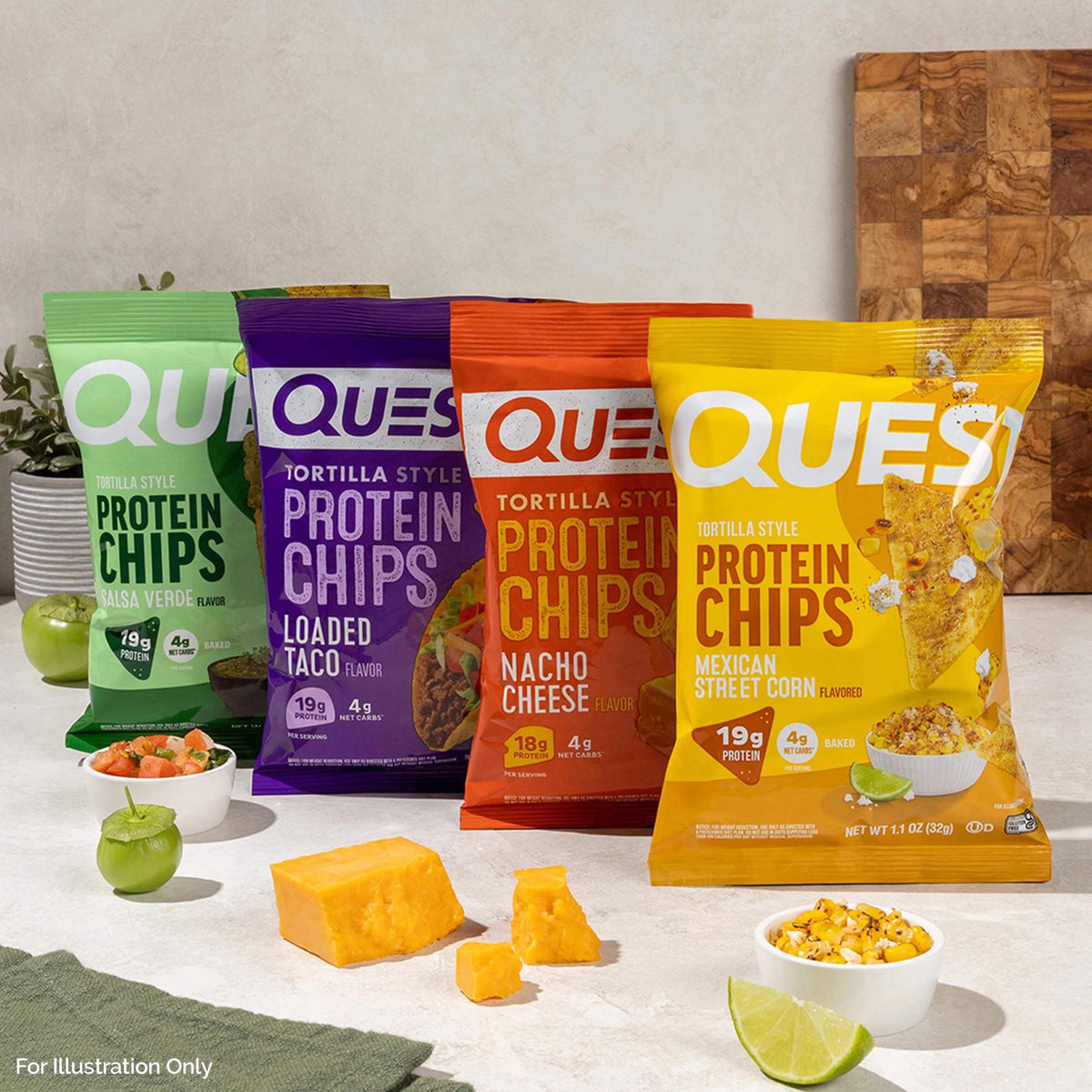 Mexican Street Corn Tortilla Style Protein Chips