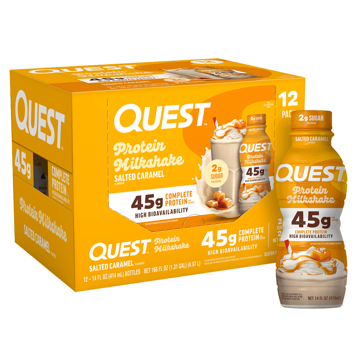 Quest Salted Caramel Protein Milkshake